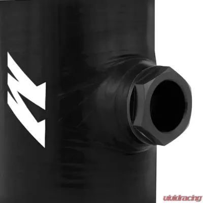 Mishimoto 2.5" Black Silicone Coupler w/ .125" NPT Bung - MMCP-25NPTBK