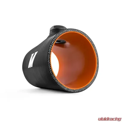 Mishimoto 2.5" Black Silicone Coupler w/ .125" NPT Bung - MMCP-25NPTBK