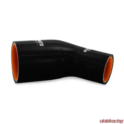 Mishimoto 2.00-3.00" Black 45 Degree Silicone Transition Coupler - MMCP-R45-2030BK