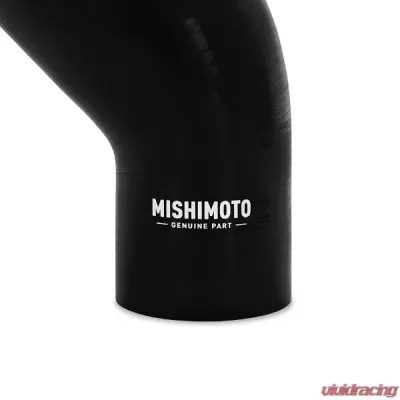Mishimoto 2.5-3.50" Black 45 Degree Silicone Transition Coupler - MMCP-R45-2535BK