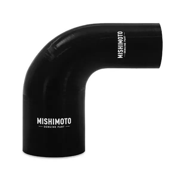 Mishimoto 2.00-3.00" Black 90 Degree Silicone Transition Coupler - MMCP-R90-2030BK