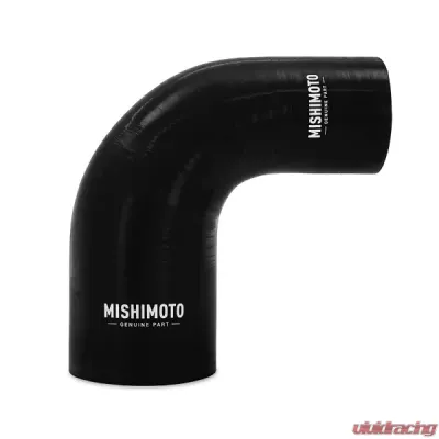 Mishimoto 2.25-3.00" Black 90 Degree Silicone Transition Coupler - MMCP-R90-22530BK