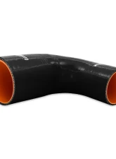 Mishimoto 2.5-3.50" Black 90 Degree Silicone Transition Coupler                                     - MMCP-R90-2535BK - Image 2