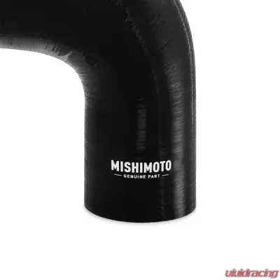 Mishimoto 2.5-3.50" Black 90 Degree Silicone Transition Coupler - MMCP-R90-2535BK