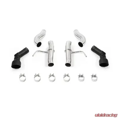 Mishimoto Dual-Tip Race Axle-Back Exhaust w/ Black Tips - MMEXH-CAM4-16ADTRBK