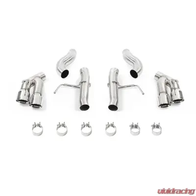Mishimoto Quad-Tip Race Axle-Back Exhaust w/ Polished Tips - MMEXH-CAM4-16AQTRP