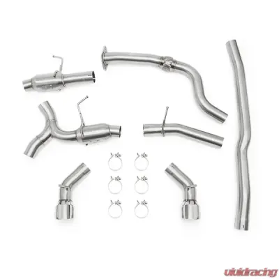 Mishimoto Polished Dual Tip Catback Exhaust - MMEXH-CAM4-16DTPP