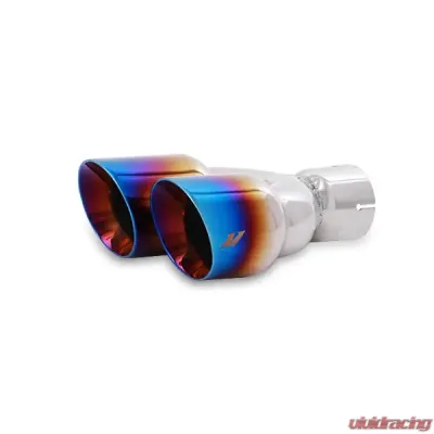 Mishimoto Cat-Back Exhaust Burnt Tips - MMEXH-FIST-14BT