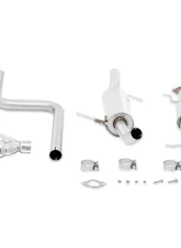 Mishimoto Cat-Back Exhaust Resonated Polished Tips Ford Fiesta ST 2014-2019                                     - MMEXH-FIST-14RP - Image 2