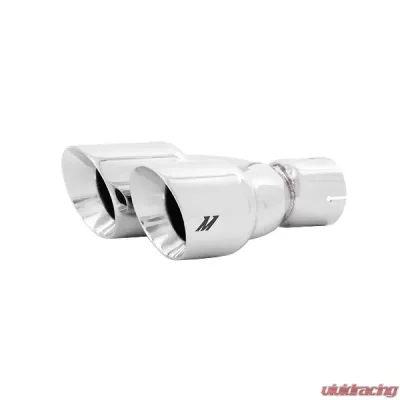 Mishimoto Cat-Back Exhaust Resonated Polished Tips - MMEXH-FIST-14RP