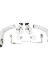 Mishimoto Axleback Exhaust Race w/ Polished Tips                                     - MMEXH-MUS8-15ARP - Image 2