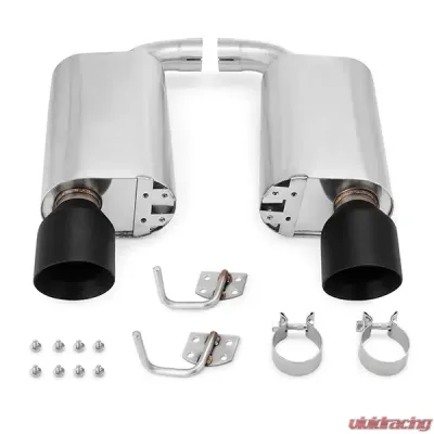 Mishimoto Street Axleback Exhaust w/ BlackTips - MMEXH-MUS8-15ASBK