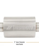 Mishimoto 3" Stainless-Steel Exhaust Resonator                                     - MMEXH-RES-3BR - Image 2