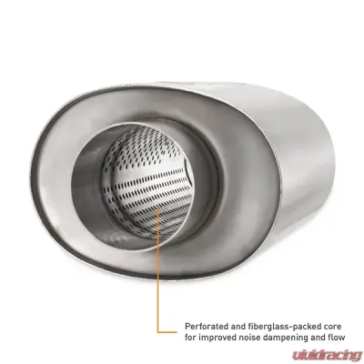 Mishimoto 3" Stainless-Steel Exhaust Resonator - MMEXH-RES-3BR