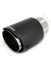 Mishimoto 3" Polished Carbon Fiber Exhaust Tip                                     - MMEXH-TIP-CF3P - Image 2