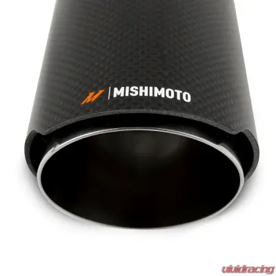 Mishimoto 3" Polished Carbon Fiber Exhaust Tip - MMEXH-TIP-CF3P