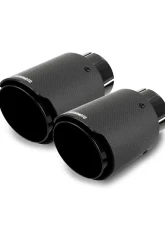 Mishimoto 2.5" Carbon Fiber Dual Exhaust Tips                                     - MMEXH-TIP-CFD25BK - Image 4