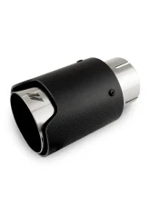 Mishimoto 2.5" Polished Carbon Fiber Exhaust Tip M Logo                                     - MMEXH-TIP-CFM25P - Image 4