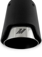 Mishimoto 2.5" Polished Carbon Fiber Exhaust Tip M Logo                                     - MMEXH-TIP-CFM25P - Image 3