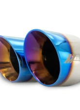 Mishimoto 2.5" Inlet 3" Outlet Dual Offset Exhaust Tip Burnt                                     - MMEXH-TIP-FSTBT - Image 4