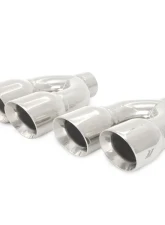Mishimoto 2.5" Inlet 3.5" Outlet Dual-Y Exhaust Tip                                     - MMEXH-TIP-QY25P - Image 3
