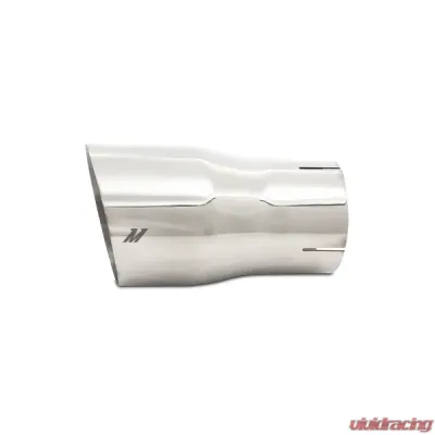Mishimoto 4" inlet 5" Outlet Single Wall Exhaust Tip Polished - MMEXH-TIP-SWP