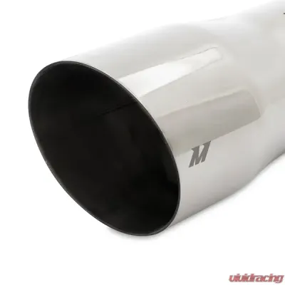 Mishimoto 4" inlet 5" Outlet Single Wall Exhaust Tip Polished - MMEXH-TIP-SWP