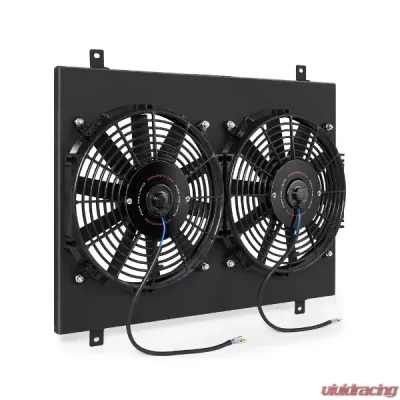Mishimoto Performance Aluminum Radiator Fan Shroud Kit - MMFS-MUS-79BK