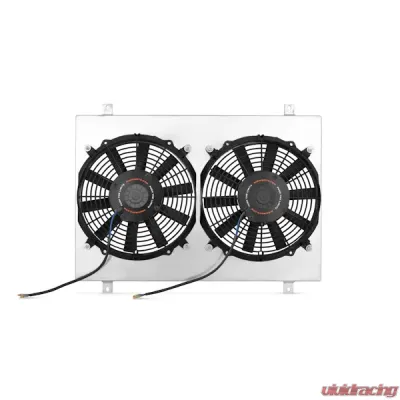 Mishimoto Aluminum Radiator Fan Shroud Kit Polished - MMFS-MUS-79