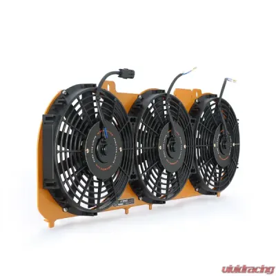 Mishimoto Aluminum Fan Shroud w/ Controller Jeep Cherokee 1989-2001 - MMFS-XJ-89KGD