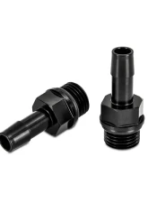 Mishimoto M16x1.5 - 3/8" Hose Barb Aluminum Fittings 2 Pack                                     - MMFT-M16-38BK - Image 2