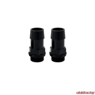 Mishimoto M20x1.5 3/4" Hose Barb Aluminum Fittings 2 Pack - MMFT-M20-34BK