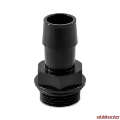 Mishimoto M27x2.0 - 3/4" Hose Barb Aluminum Fitting - MMFT-M27-34BK