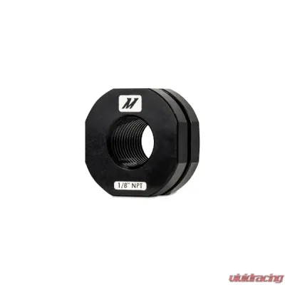 Mishimoto 1/8NPT Aluminum Add-On Bung - MMFT-NZL-18BK