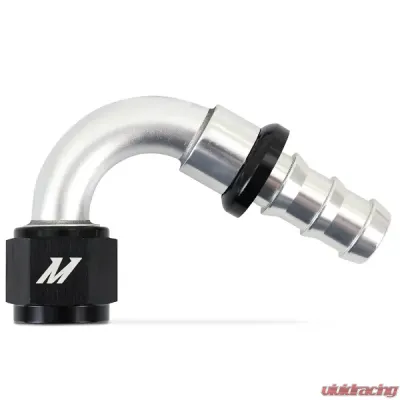 Mishimoto 10AN 120 Degree Push-Lock Fitting - MMFT-PL-10120