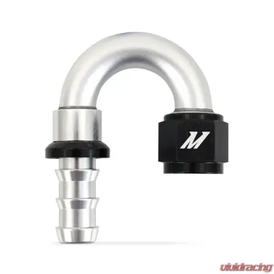 Mishimoto 10AN 180 Degree Push-Lock Fitting - MMFT-PL-10180