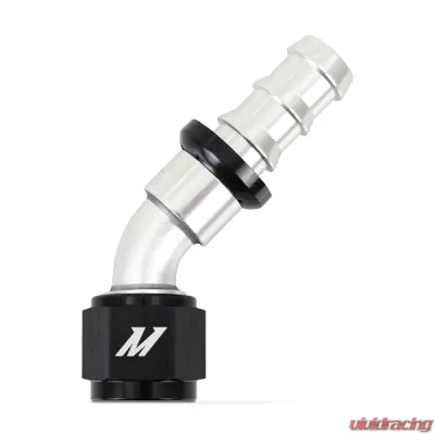 Mishimoto 10AN 45 Degree Push-Lock Fitting - MMFT-PL-1045