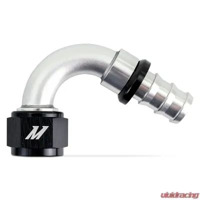 Mishimoto 12AN 120 Degree Push-Lock Fitting - MMFT-PL-12120