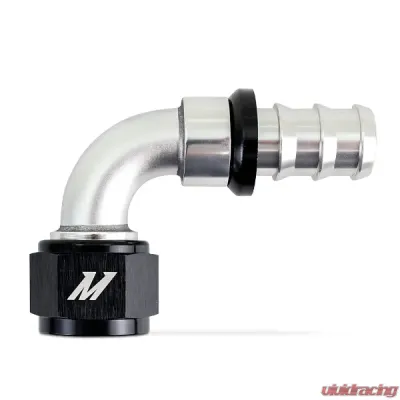 Mishimoto 12AN 90 Degree Push-Lock Fitting - MMFT-PL-1290