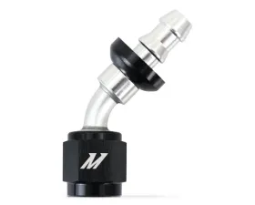 Mishimoto 4AN 45 Degree Push-Lock Fitting