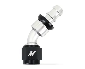 Mishimoto 6AN 45 Degree Push-Lock Fitting