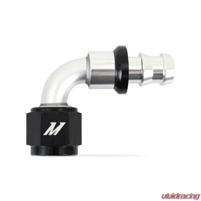 Mishimoto 8AN 90 Degree Push-Lock Fitting - MMFT-PL-890