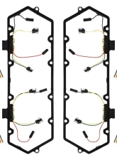 Mishimoto Glow Plug Harness Valve Cover Gasket Set                                     - MMGH-F2D-94 - Image 3