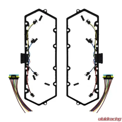 Mishimoto Glow Plug Harness Valve Cover Gasket Set - MMGH-F2D-98