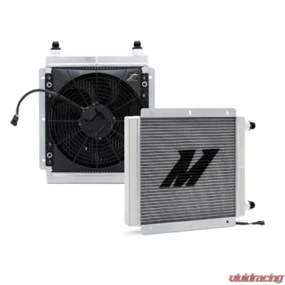 Mishimoto Universal Heat Exchanger Kit W/ Integrated 12" Brushless Fan - MMHE-UNI-BRLS-K
