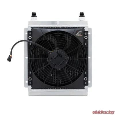 Mishimoto Universal Heat Exchanger Kit W/ Integrated 12" Brushless Fan - MMHE-UNI-BRLS-K