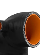 Mishimoto Silicone Intake Boot w/ 3.5 HFM w/o ASC BMW M3 | Z3 | 325i/is | 328i/is | 323i/is 1992-2002                                     - MMHOSE-E36-92IB35BK - Image 3