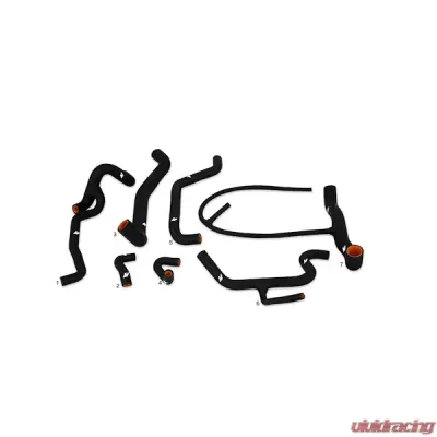 Mishimoto Silicone Hose Kit Volkswagen Golf 1995-1999 - MMHOSE-GLF-95BK