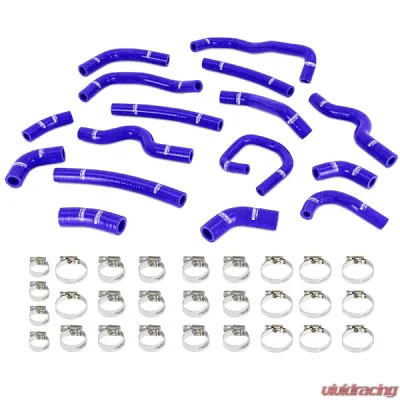 Mishimoto Silicone Heater Hose Kit - MMHOSE-LCR-99HHBL