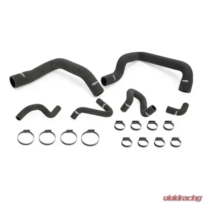 Mishimoto Matte Black Silicone Radiator Hose Kit Ford Mustang | Mustang GT | Mustang SVT Cobra 1986-1993 - MMHOSE-MUS-86MBK